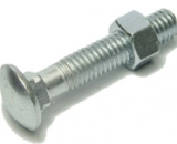 Parafuso Francês com Porca - Grau 2- Polegada