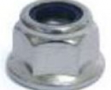 Porca Sextavada Flageada com Nylon - Classe 8 - Milímetro